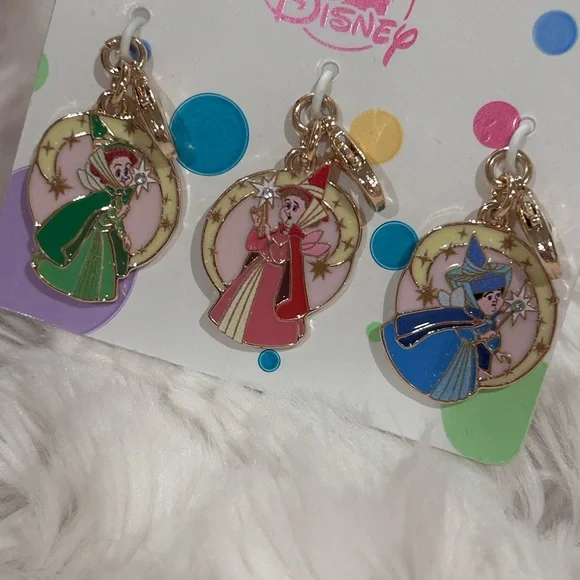 Disney Charm Set - Sleeping Beauty Three Fairies - Picture 3 of 8